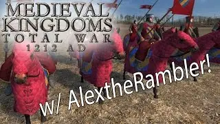 RIVERFORT ASSAULT! Medieval Kingdoms Total War 1212AD w/AlextheRambler!