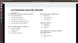 CCNA Security IINS Exam | 1.1  Common security principles Exam Topics Summary Day 5