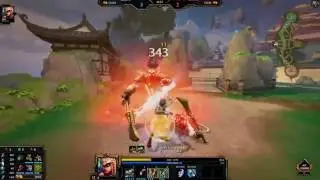 Smite esp "Como sifuera un gato cazando un raton" Bastet 1vs1.