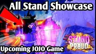 New Upcoming Roblox Jojo Game ! Better Than YBA !? Stand Proud