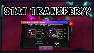 NEW STAT TRANSFERS ARE OP! How To Get The NEW STAT CUBES And Transfer Stats On Units! Update 11
