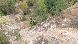 Песчаные горки на motoland xr 250 lite