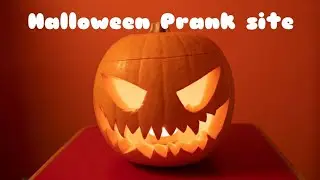Halloween Prank site Using HTML, CSS and JS | Pyking Code Pro