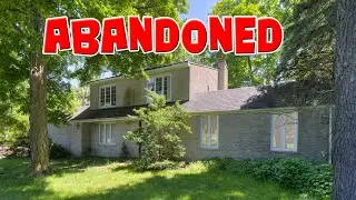 Abandoned Custom Home in a Wealthy Neighborhood!