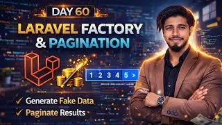 Laravel Factory & Pagination Tutorial | Faker Generate Fake Data | Day 60