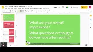 Black Wonder Woman - Peardeck