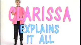 Nickelodeon Clarissa Explains It All Bumper 1 (1993)