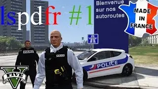 GTA V - lspdfr - police nationale