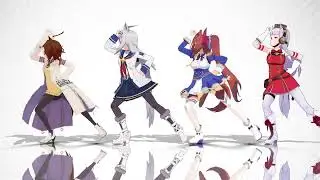 【 MMD 4K/60FPS Uma Musume 】  PUBG ripped