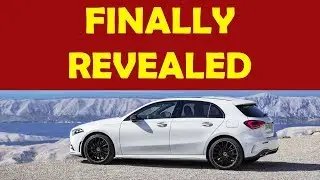 FINALLY REVEALED!!! 2019 Mercedes A Class revealed, and it doesn't look entry level inside