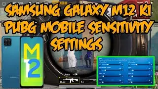 Samsung galaxy m12 pubg sensitivity settings || zero recoil sensitivity settings Samsung galaxy m12