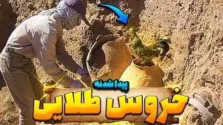 پیدا شدن گنج خروس طلایی در ایران