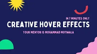 Creative best hover effect on navigation bar menu | Hover effect on Navbar menu | Smart Webtuts 2020