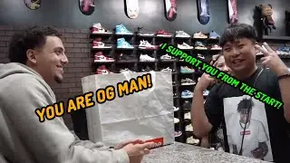 REAL OG SUBSCRIBER CAME TO SELL SOME HEAT SNEAKERS