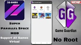 New Super Parallel Space MOD Support All Games - Free Fire Pubg Mobile CODM - No Root GG Support