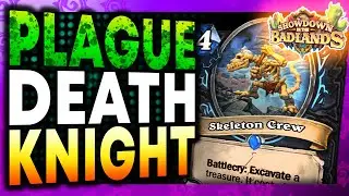 Plague Death Knight Stream - Showdown in the Badlands - Hearthstone