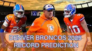 Denver Broncos Record Prediction