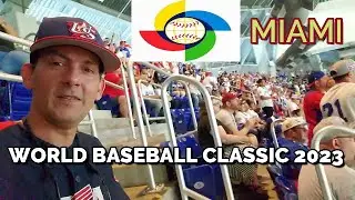CLÁSICO MUNDIAL DE BEISBOL 2023 MIAMI ESTADOS UNIDOS ⚾️ 🇺🇸