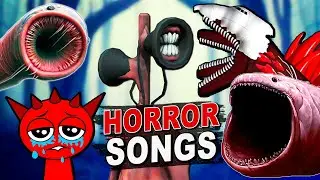 HORROR MEGAMIX #1 | Erosion worm Vs Siren head song | The bloop x Sprunki | infected sky