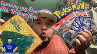 Opening My First Elite Trainor Box. Pokemon Hunting At Target & Gamestop