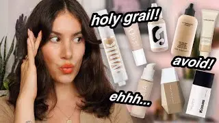 RANKING every single SKIN TINT! (from holy grails to fails!)