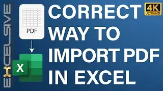 Excel Data Magic: Extracting PDF Tables Correctly! 📊💡