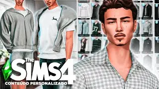 MEGA PACK DE ROUPAS MASCULINAS 2024 🤍​ | NOVO CC PARA THE SIMS 4