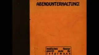 die anarchistische abendunterhaltung drieslagstelsel