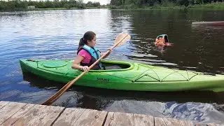 Мое занятие на байдарке. Очень нравится.