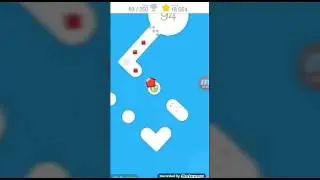 Гидро шарик (прохождение 1 уровня в игре"Rolling sky")