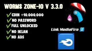 INFO!!! Worms zone-io versi terbaru V 3.3.0 || link MediaFire || no password!!!!