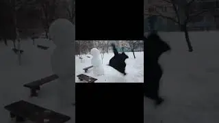 как отпиз#еть снеговика#shorts