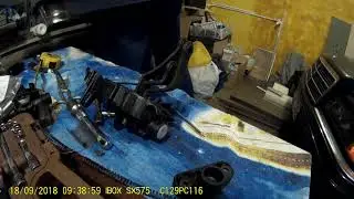 Разбор кулисы МКПП w202 ,часть 2