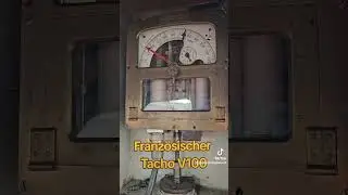 Französischer Tacho auf der V100