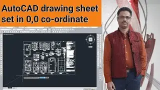 Drawing Sheet Set In 0,0 Co-Ordinate In AutoCAD 2014 For Smart DCR Drawing