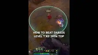 How to Beat Darius Level 1 as Jhin Top 