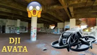 DJI AVATA,  FPV insano no prédio abandonado/ Insane FPV in the abandoned building