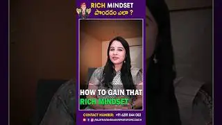 How To Get Rich Mindset  | Dr Rajitha Manifestation Coach