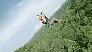 Soar Through the Trees with Mountain Views and Zipline in the Nantahala Gorge, Near Bryson City!