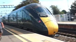 Class 802 Departing Didcot Parkway Station