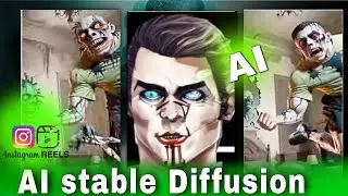 DEFORUM STABLE DIFFUSION AI REELS EDITING | STABLE DIFFUSION AI trending image to video generator