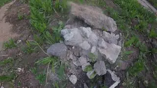 камнепад и нападение тигра