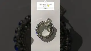 Серьги Конго с шатонами #серьгиконго #бисероплетение #ручная_работа