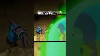 Beerus is scared of Zeno 💀🤣 #beerus #dragonballsuper #shorts #dbs