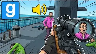 МАНЬЯК на ПОДЛОДКЕ в ГМОД (homicide)