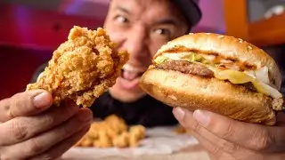 Вместо KFC. Жареная курица и бургеры из CTR Chicken.