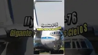 Historia de la aviación Iluishin I’ll-76 Gigante Ruso #avgeek #aviation