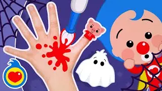 До Хэллоуина осталось всего несколько дней! 🎃 Мы раскрашиваем руки в разные цвета | Плим Плим