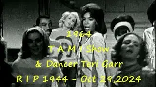 Teri Garr Tribute -TAMI 1964 Dancing w Chuck Berry,Gerry &  Pacemakers & the Supremes (Stereo Mixed)