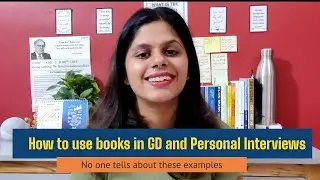 How to use books to clear Group discussions and Personal Interviews | Tips for GDPI